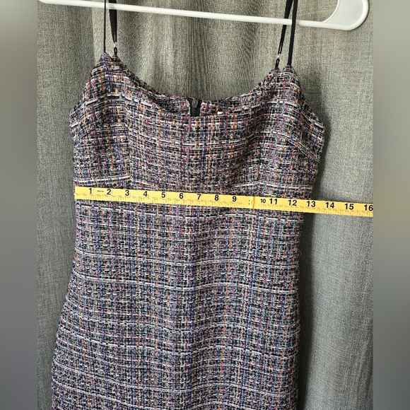 Multicolor Tweed Women's Top - Picture 8 of 9